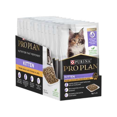 Summer Flash SALE : Purina PRO PLAN® Kitten Wet Cat Food Sachets