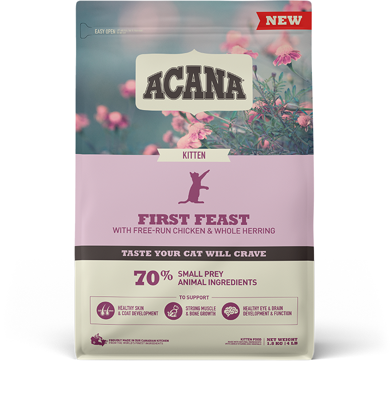 Acana Kitten Cat Food - First Feast Kitten Food