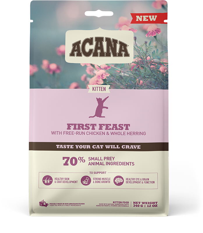 Acana Kitten Cat Food - First Feast Kitten Food