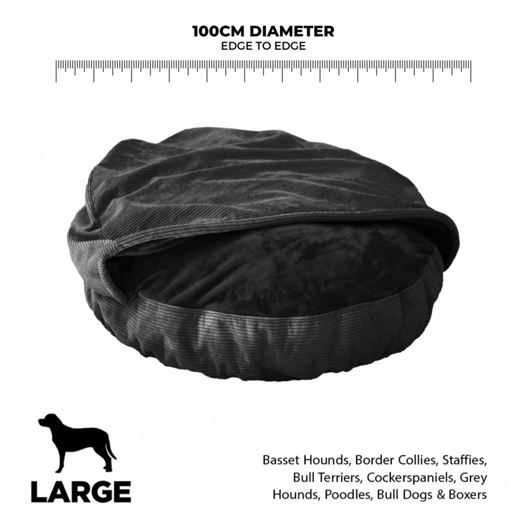 Corduroy Large 100cm IREMIA Cuddle Cave