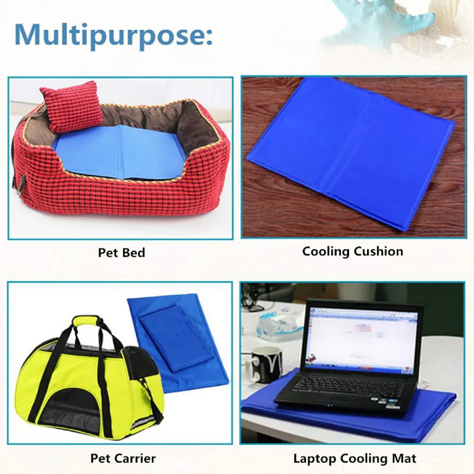 Summer Cooling Dog Mat (50cm x 65cm)
