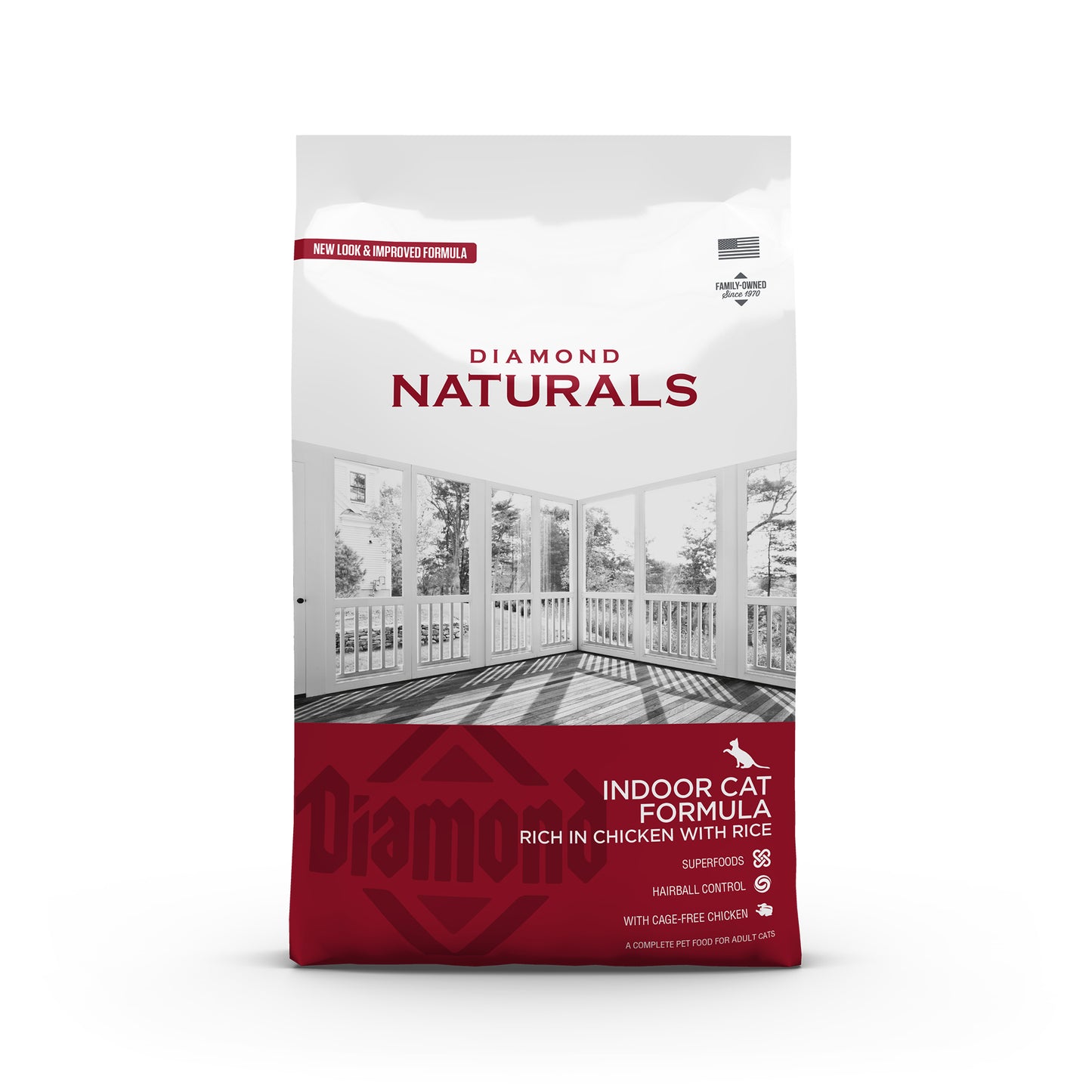 Diamond Naturals Indoor Cat Food - Chicken & Rice