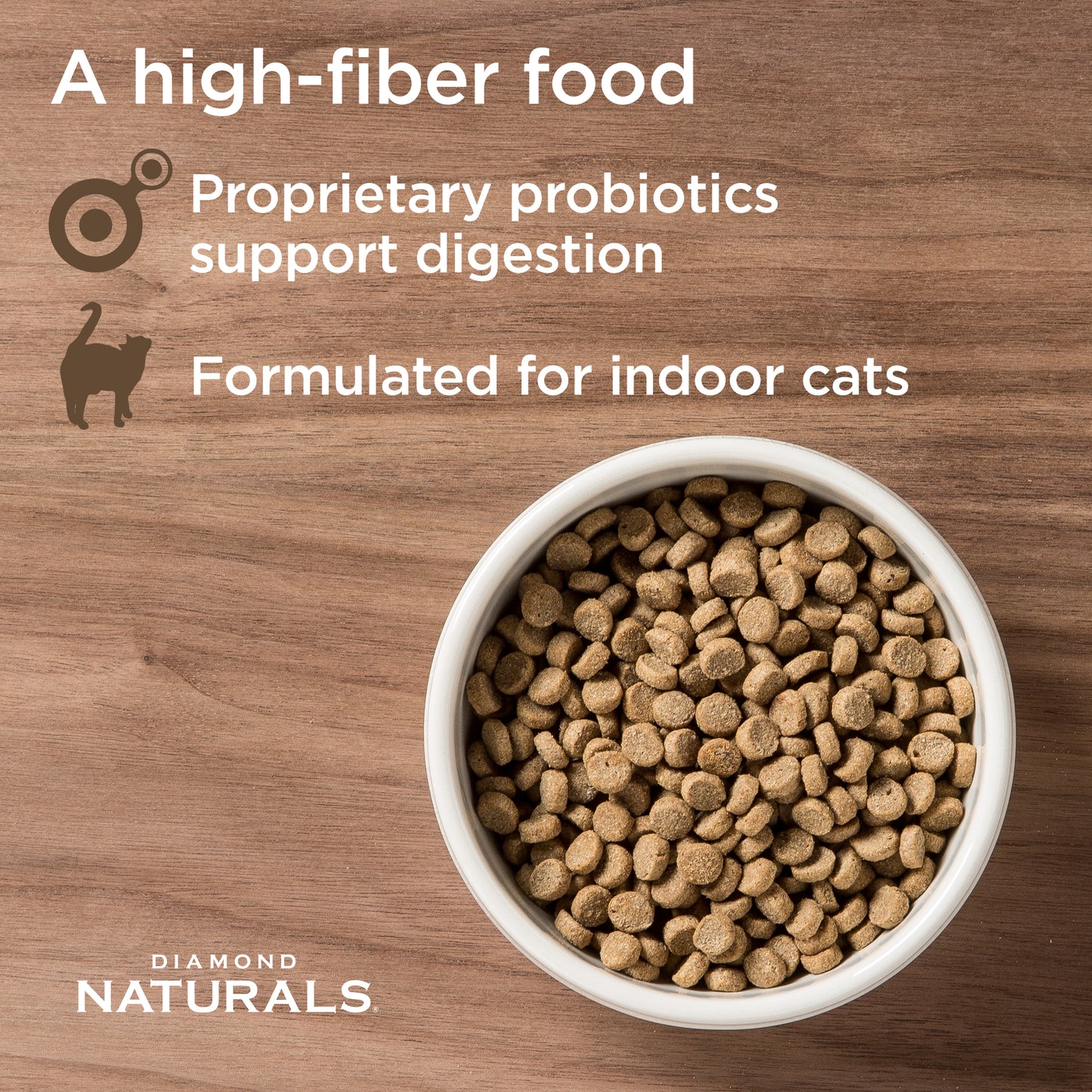 Diamond Naturals Indoor Cat Food - Chicken & Rice