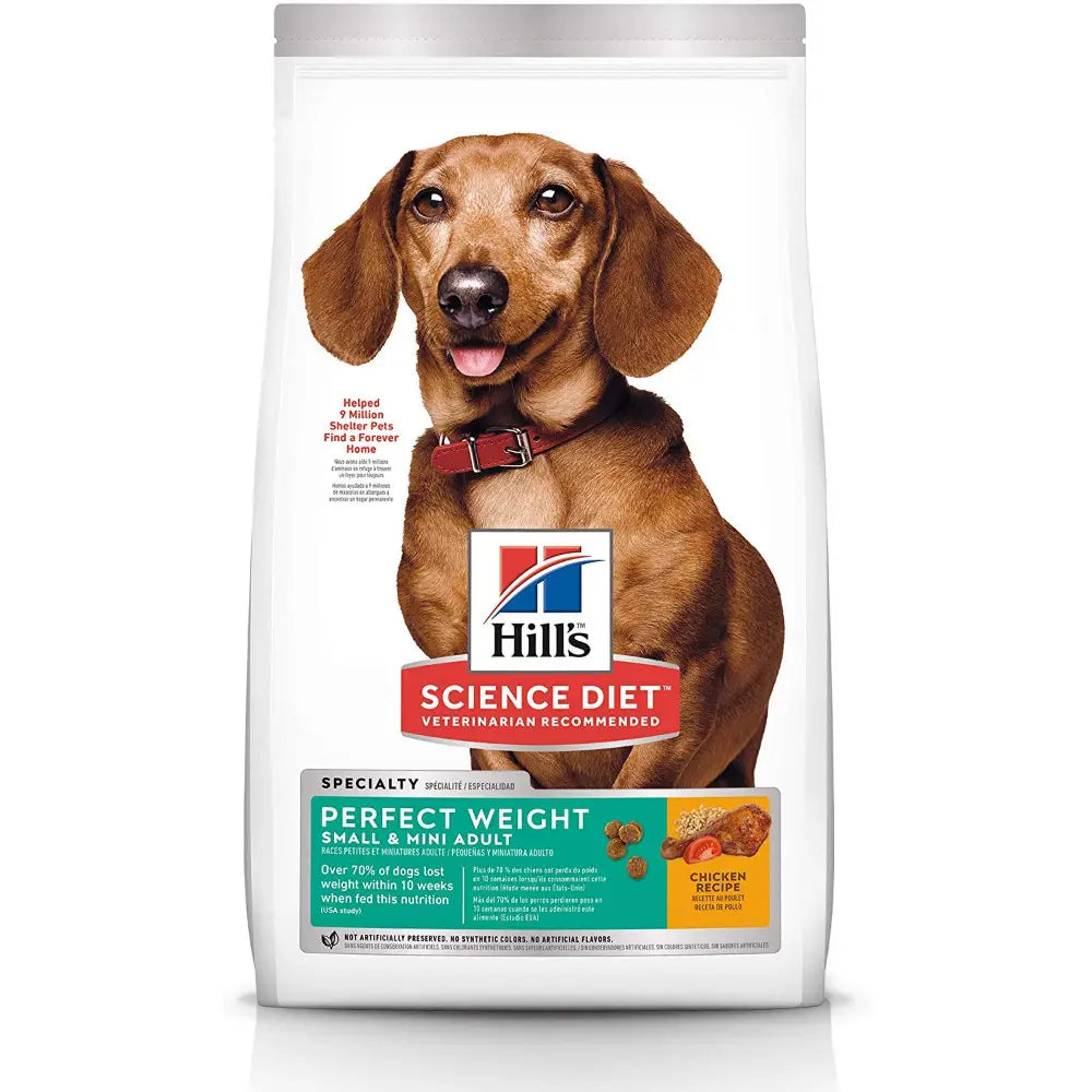 Hill's Science Plan Adult Speciality - Perfect Weight Small & Mini Adult Dog Food With Chicken
