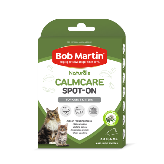 Bob Martin Naturals Calmcare Spot-On For Cats & Kittens