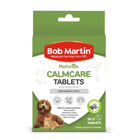 Bob Martin Naturals Calmcare Tablets For Dogs & Cats