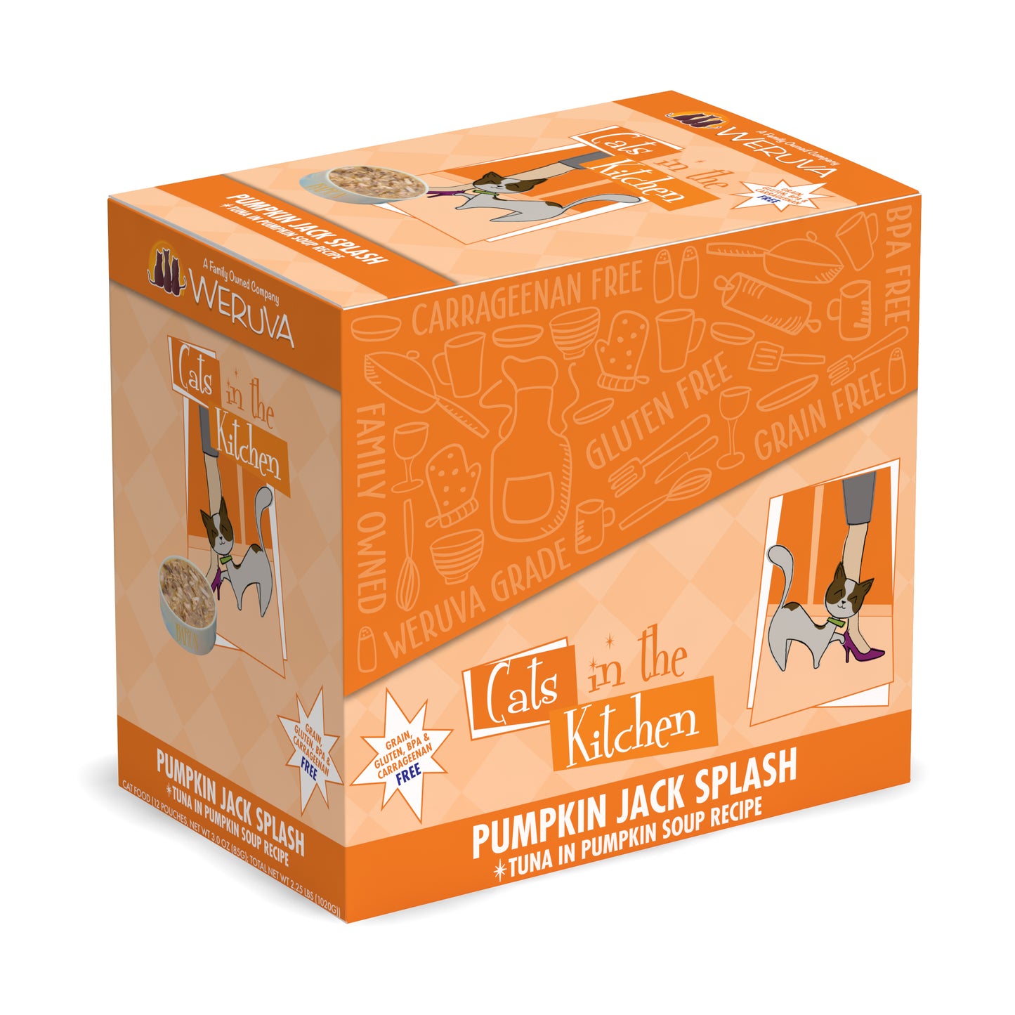 Weruva Pumpkin Jack Splash - Wet Food Pouches For Cats