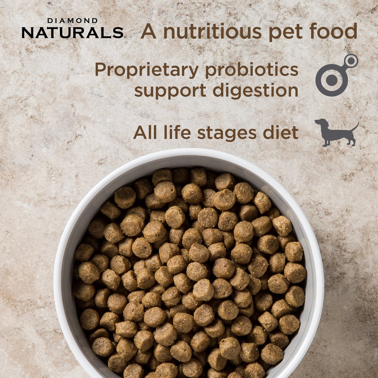 Diamond Naturals All Life Stages Dog Food - Chicken & Rice