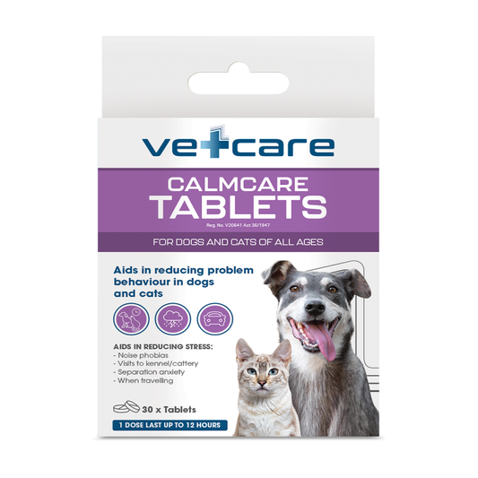 Vetcare Calmcare Tablets For Dogs & Cats