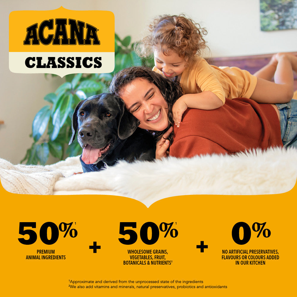 Acana Classics Dog Food - Prairie Poultry Dog