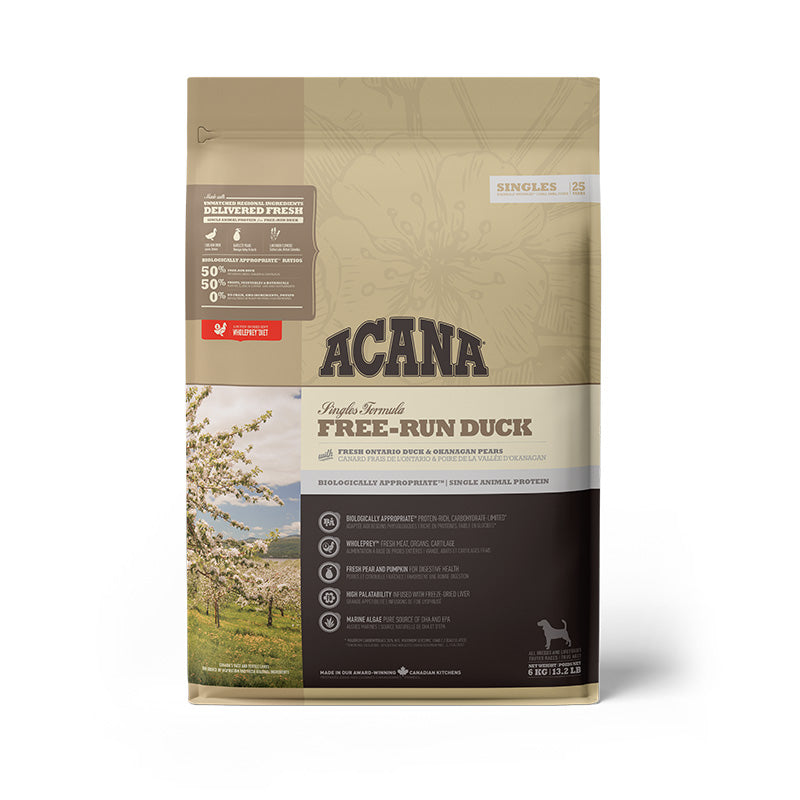 Acana Singles Free-Run Duck Dog Food