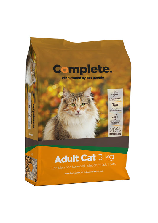 Adult cat 3kg Complete Pet Food For Cats from Pets Planet - South Africa’s No.1 Online Pet Store for premium pet products, best pet store near me, cat food, cat wet food, complete cat food, pet food, dog bed, dog beds, washable dog bed, takealot dog bed, plush dog bed, Complete Pet Nutrition, Complete pet nutrition cat food, hills dog food, optimizor dog food, royal canin dog food, jock dog food, bobtail dog food, canine cuisine, acana dog food, best dog food, dog food near me, best dog food brands