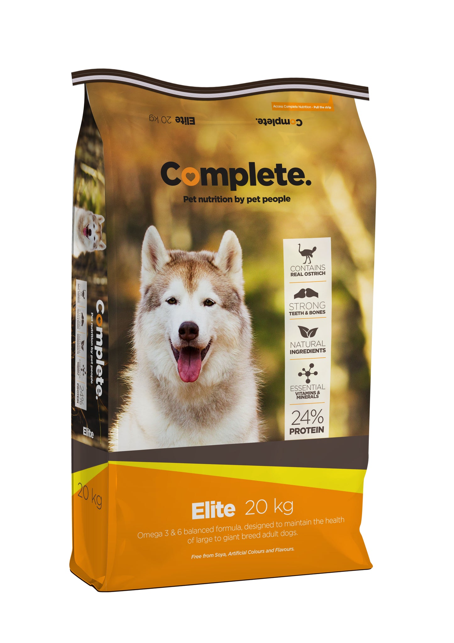 Elite 20kg Complete Pet Food For Large & Giant breed adult dogs from Pets Planet - South Africa’s No.1 Online Pet Store for premium pet products, best pet store near me, Dog food, pet food, dog wet food, dog bed, dog beds, washable dog bed, takealot dog bed, plush dog bed, Complete Pet Nutrition, Complete pet nutrition dog food, hills dog food, optimizor dog food, royal canin dog food, jock dog food, bobtail dog food, canine cuisine, acana dog food, best dog food, dog food near me, best dog food brands