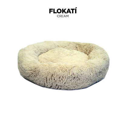 Cream Long Fur Fluffy Flokati Large 90cm IREMIA™ Dog Bed 4.0 Colour Variation image From Pets Planet - South Africa’s No.1 ePet Store for premium pet products, online pet shopping, best pet store near me, for dog beds, dog bed, plush dog bed, washable dog bed, fluffy dog bed, calming dog bed, relaxing dog bed, takealot dog bed, dog bed takealot, anxiety dog bed, donut dog bed, iremia dog bed, pet bed from a pet store Olivedale, pet store Bryanston, Pet Store Johannesburg