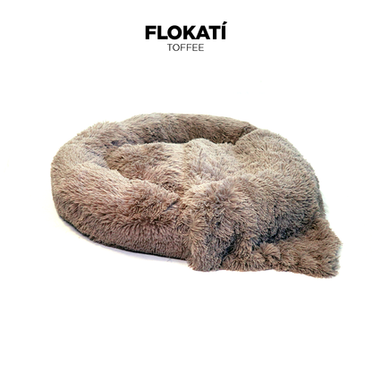 Toffee Long Fur Fluffy Flokati Large 90cm IREMIA™ Dog Bed 4.0 with optional matching blanket Variation image From Pets Planet - South Africa’s No.1 ePet Store for premium pet products, online pet shopping, best pet store near me, for dog beds, dog bed, plush dog bed, washable dog bed, fluffy dog bed, calming dog bed, relaxing dog bed, takealot dog bed, dog bed takealot, anxiety dog bed, donut dog bed, iremia dog bed, pet bed from a pet store Olivedale, pet store Bryanston, Pet Store Johannesburg