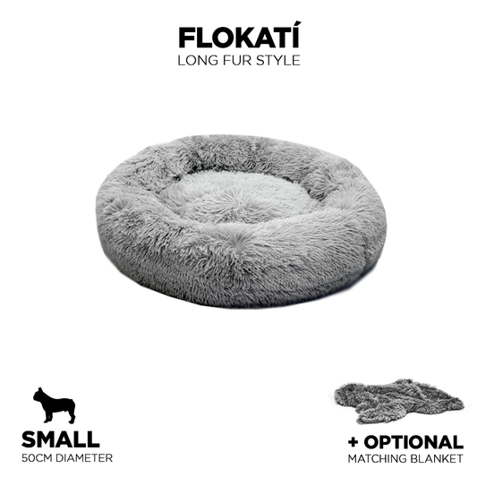 Long Fur Fluffy Flokati Small 50cm IREMIA™ Dog Bed 4.0 main product image From Pets Planet - South Africa’s No.1 ePet Store for premium pet products, online pet shopping, best pet store near me, for dog beds, dog bed, plush dog bed, washable dog bed, fluffy dog bed, calming dog bed, relaxing dog bed, takealot dog bed, dog bed takealot, anxiety dog bed, donut dog bed, iremia dog bed, pet bed from a pet store Olivedale, pet store Bryanston, Pet Store Johannesburg
