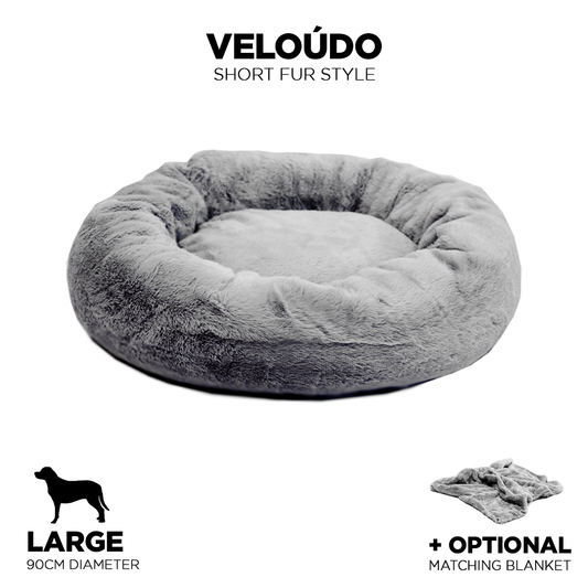 Short-Fur Velvet-Veloúdo Large 90cm IREMIA™ Dog Bed 4.0 main product image From Pets Planet - South Africa’s No.1 ePet Store for premium pet products, online pet shopping, best pet store near me, for dog beds, dog bed, plush dog bed, washable dog bed, fluffy dog bed, calming dog bed, relaxing dog bed, takealot dog bed, dog bed takealot, anxiety dog bed, donut dog bed, iremia dog bed, pet bed from a pet store Olivedale, pet store Bryanston, Pet Store Johannesburg
