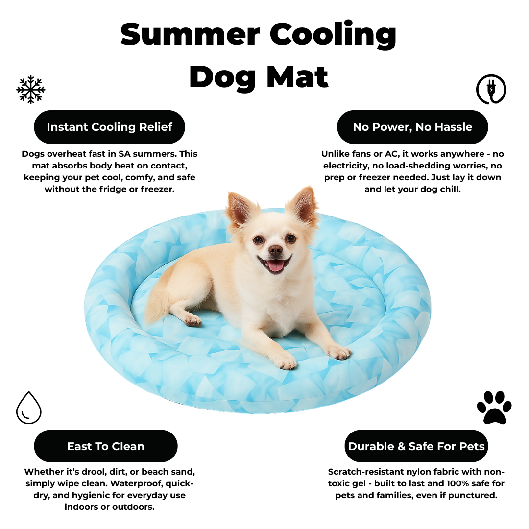 Summer Cooling Dog Bed (70cm)