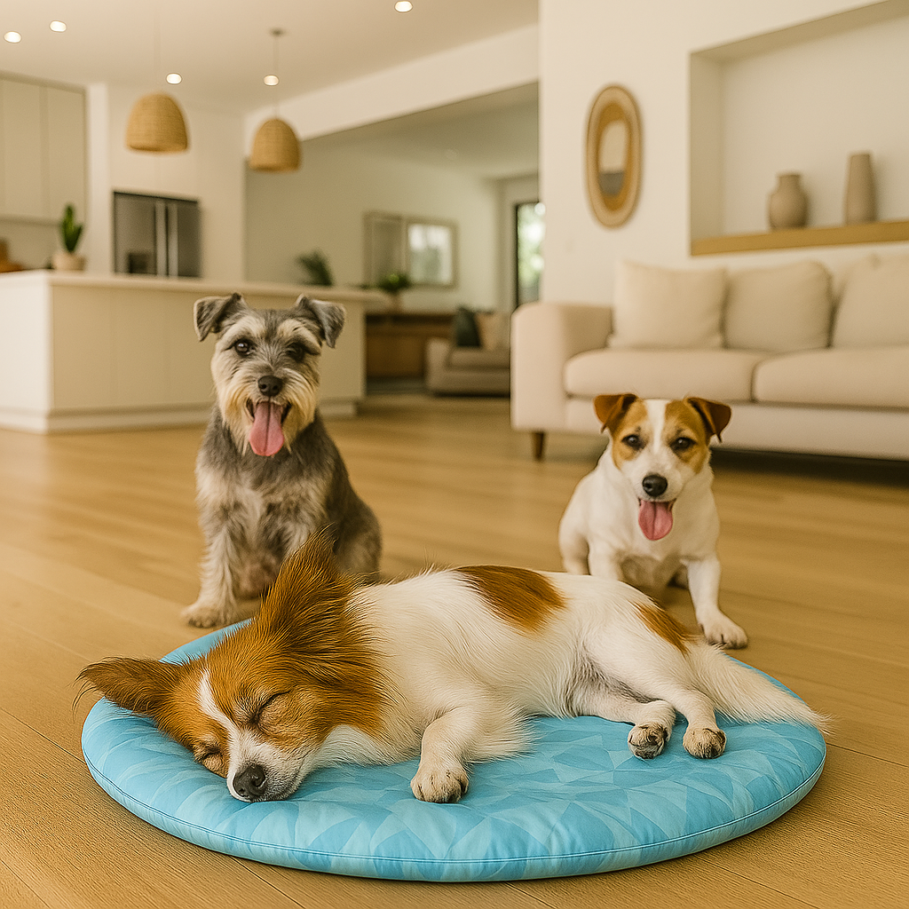 Summer Cooling Dog Bed (70cm)