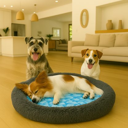 Summer Cooling Dog Bed (70cm)