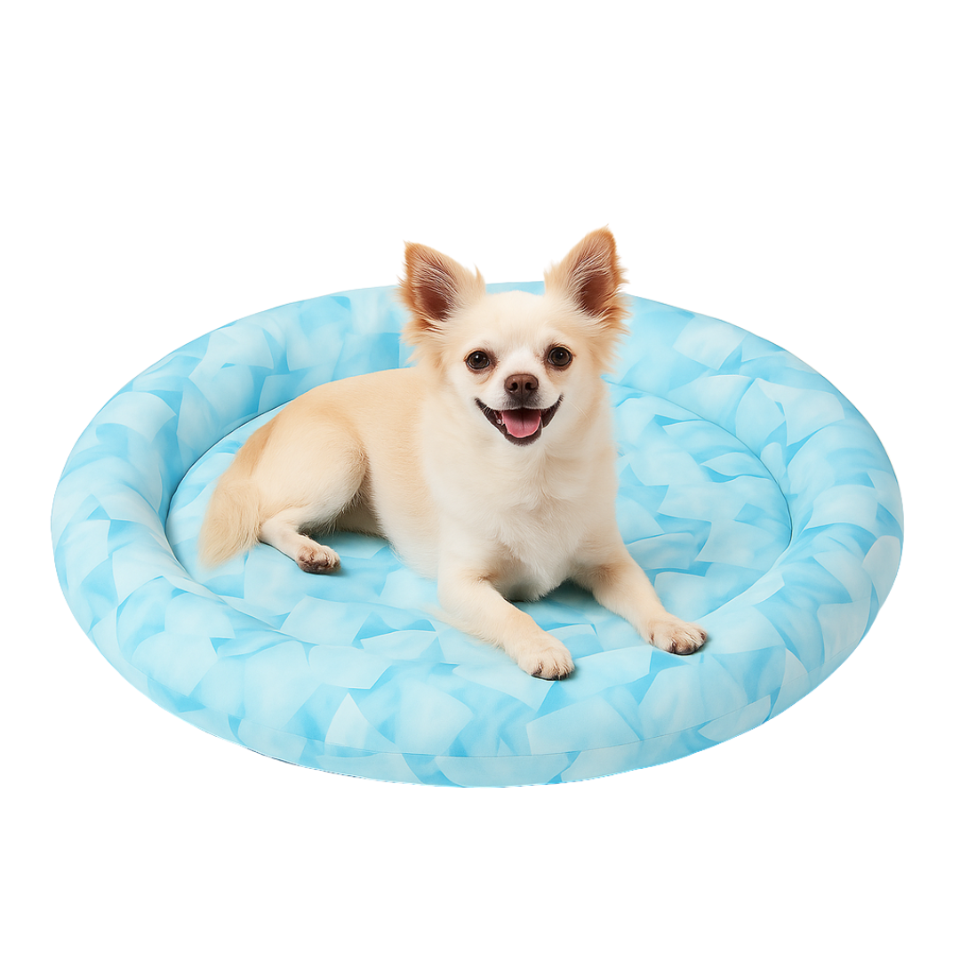 Summer Cooling Dog Bed (70cm)
