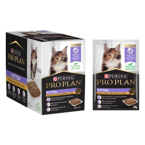 Purina PRO PLAN® Kitten Wet Cat Food Sachets