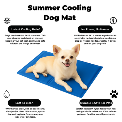 Summer Cooling Dog Mat (50cm x 65cm)