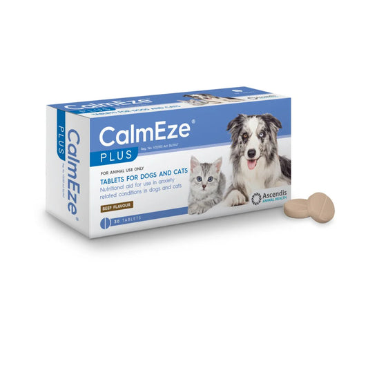 CalmEze Plus Calming Tablets For Dogs & Cats
