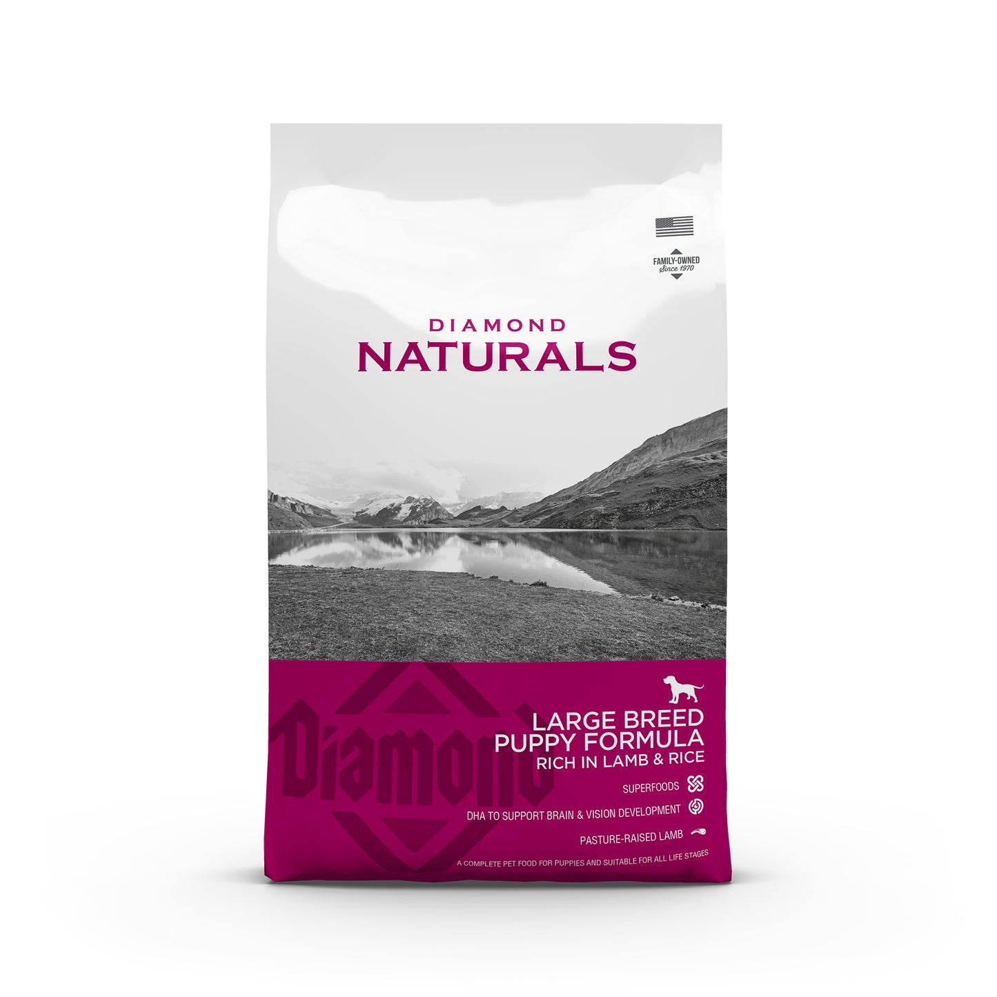 Diamond Naturals Large Breed Puppy Food - Lamb & Rice