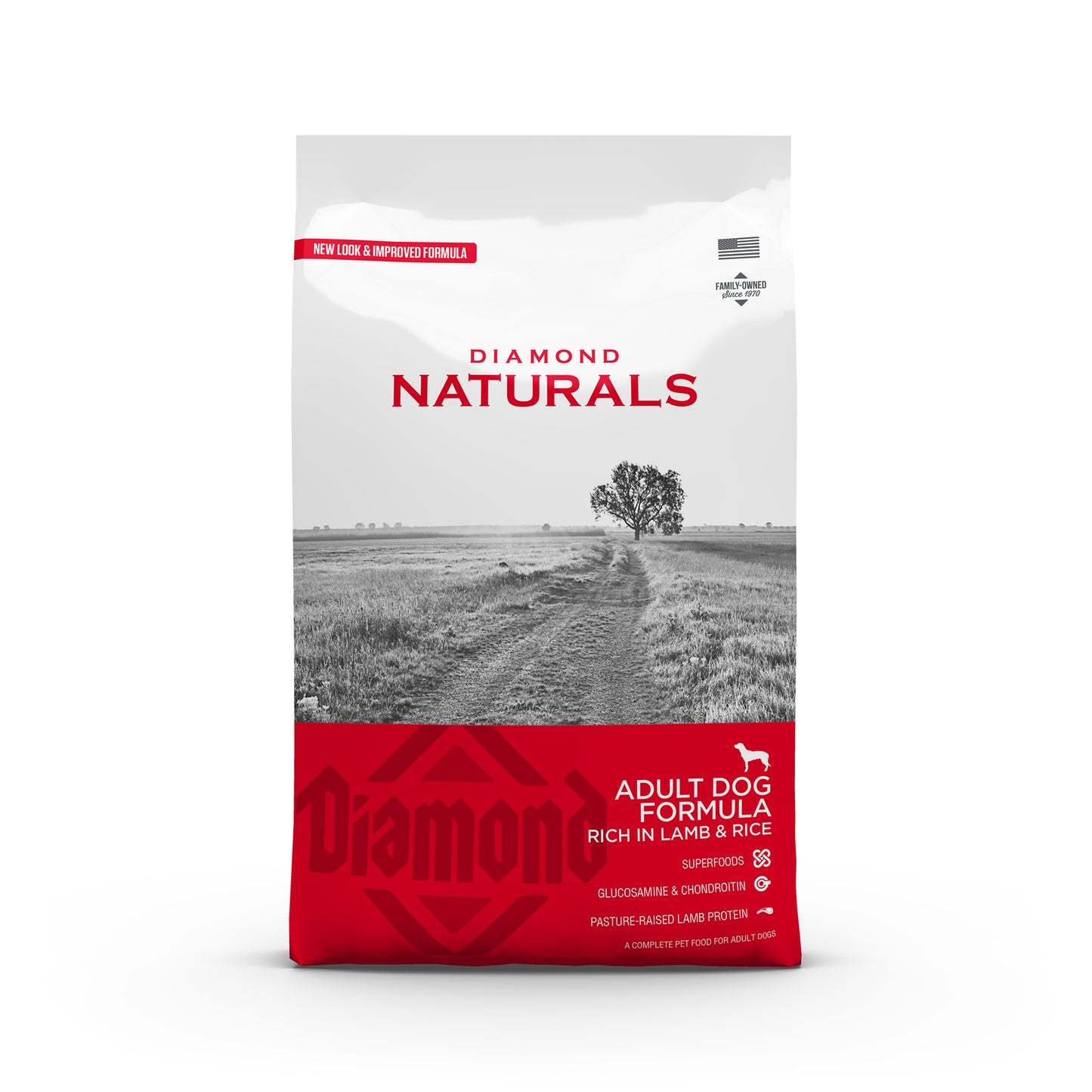 Diamond Naturals Adult Dog Food - Lamb & Rice