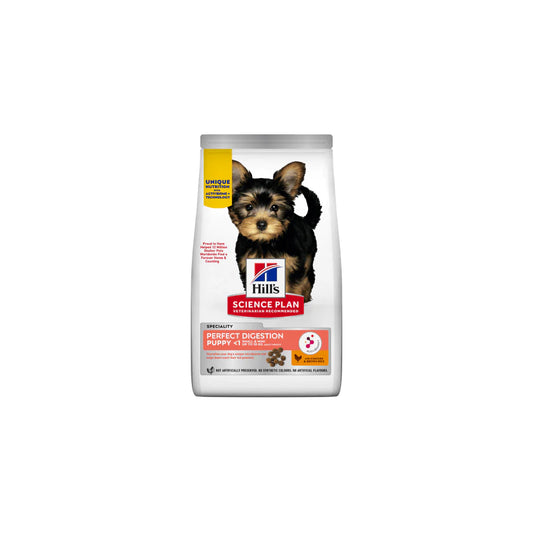 Hill's Science Plan Puppy - Perfect Digestion Small & Mini Puppy Dog Food With Chicken