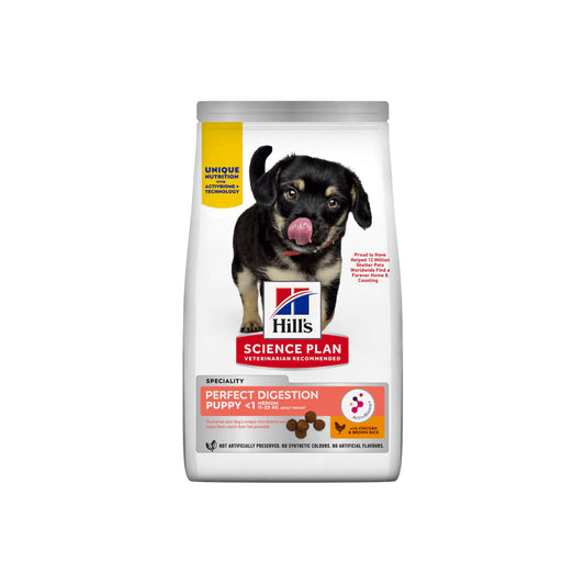 Hill's Science Plan Puppy - Perfect Digestion Medium Puppy Dog Food With Chicken