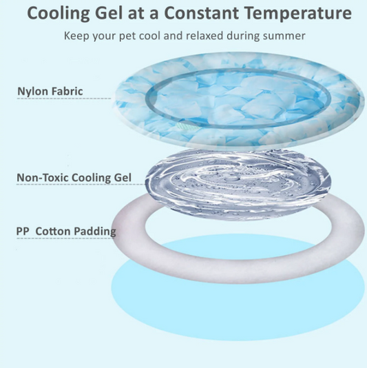 Summer Cooling Dog Bed (70cm)