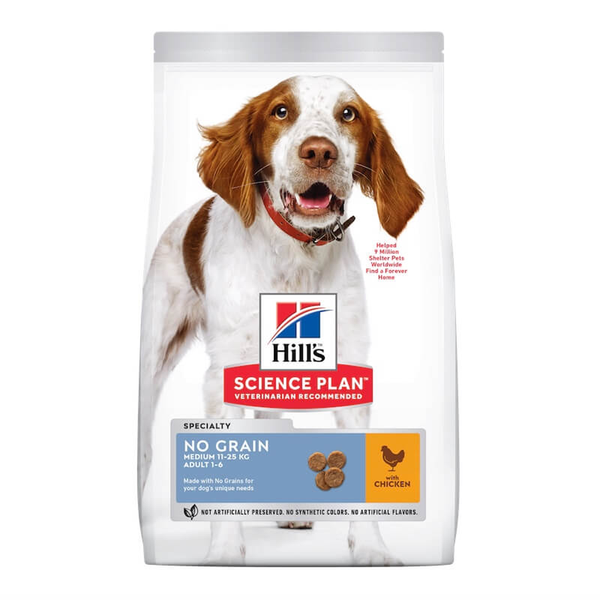 Hill's Science Plan Adult Speciality No Grain Medium Adult Dog Food