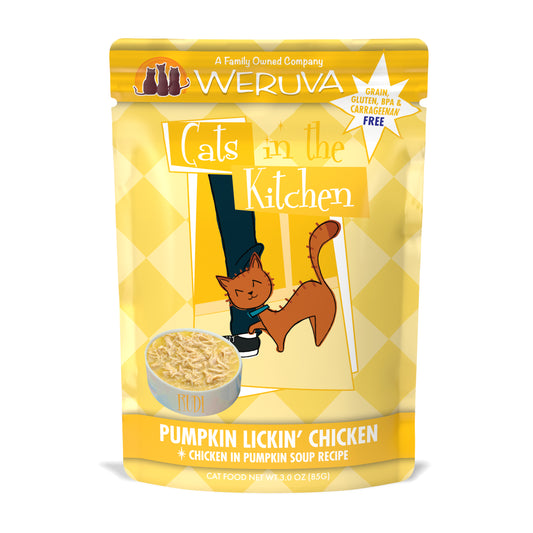 Weruva Pumpkin Lickin' Chicken - Wet Food Pouches For Cats