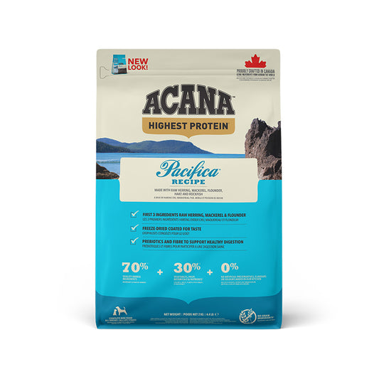 Acana Highest Protein Dog Food - Pacifica Dog Recipe
