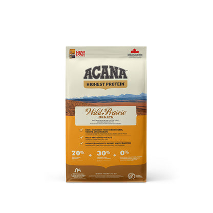 Acana Highest Protein Dog Food - Wild Prairie Dog Recipe