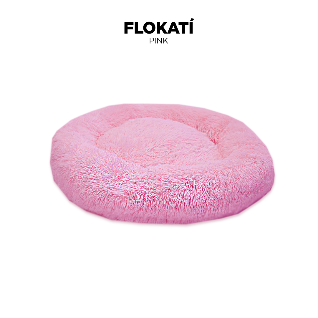 Pink Long Fur Fluffy Flokati Extra-Large 110cm IREMIA™ Dog Bed 4.0 main product image From Pets Planet - South Africa’s No.1 ePet Store for premium pet products, online pet shopping, best pet store near me, for dog beds, dog bed, plush dog bed, washable dog bed, fluffy dog bed, calming dog bed, relaxing dog bed, takealot dog bed, dog bed takealot, anxiety dog bed, donut dog bed, iremia dog bed, pet bed from a pet store Olivedale, pet store Bryanston, Pet Store Johannesburg