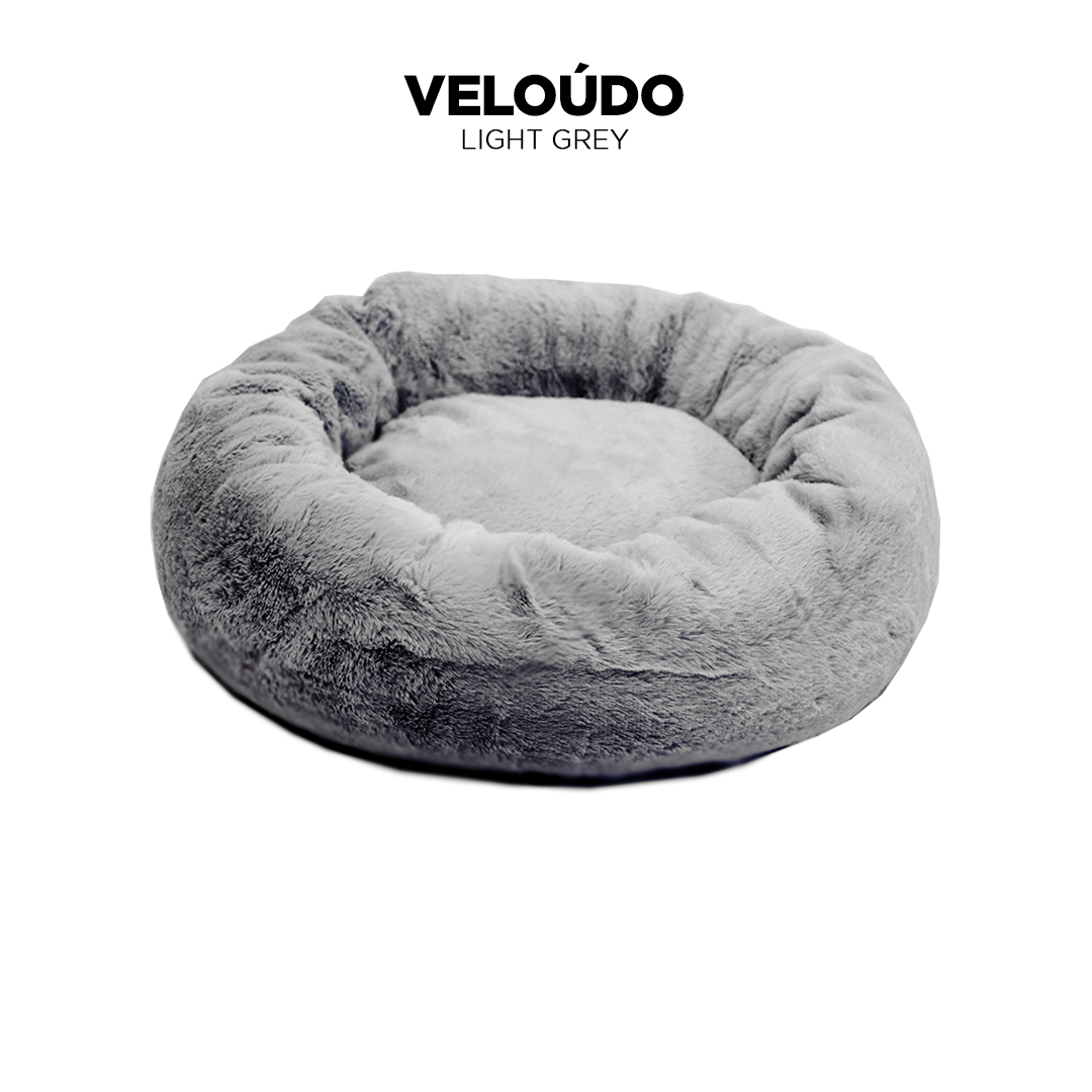 Light-Grey Short-Fur Velvet-Veloúdo Extra Large 110cm IREMIA™ Dog Bed 4.0 variation product image From Pets Planet - South Africa’s No.1 ePet Store for premium pet products, online pet shopping, best pet store near me, for dog beds, dog bed, plush dog bed, washable dog bed, fluffy dog bed, calming dog bed, relaxing dog bed, takealot dog bed, dog bed takealot, anxiety dog bed, donut dog bed, iremia dog bed, pet bed from a pet store Olivedale, pet store Bryanston, Pet Store Johannesburg