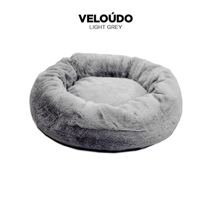 Light-Grey Short-Fur Velvet-Veloúdo Large 90cm IREMIA™ Dog Bed 4.0 variation product image From Pets Planet - South Africa’s No.1 ePet Store for premium pet products, online pet shopping, best pet store near me, for dog beds, dog bed, plush dog bed, washable dog bed, fluffy dog bed, calming dog bed, relaxing dog bed, takealot dog bed, dog bed takealot, anxiety dog bed, donut dog bed, iremia dog bed, pet bed from a pet store Olivedale, pet store Bryanston, Pet Store Johannesburg