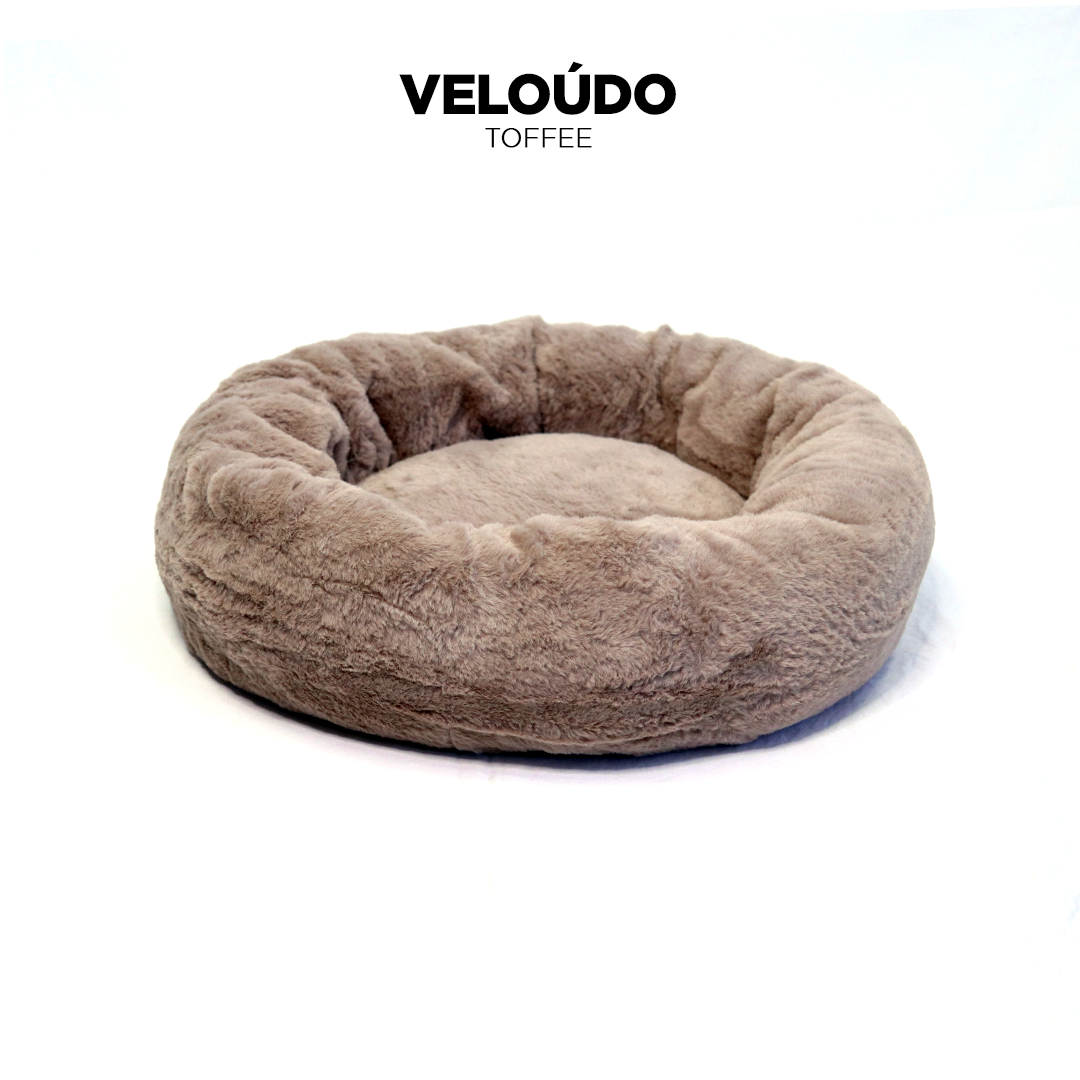 Extra-Large 110cm Short-Fur Velvet Veloúdo IREMIA Dog Bed 4.0
