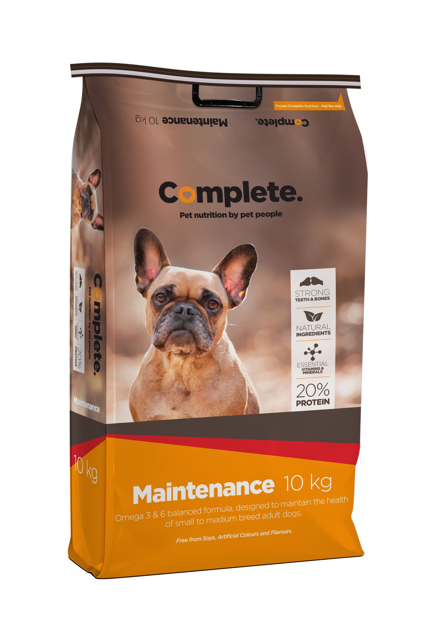 Maintenance 10kg Complete Pet Food For Small to Medium breed adult dogs from Pets Planet - South Africa’s Best Online Pet Store for premium pet products, best pet store near me, Dog food, pet food, dog wet food, dog bed, dog beds, washable dog bed, takealot dog bed, Complete Pet Nutrition, Complete pet nutrition dog food, hills dog food, optimizor dog food, royal canin dog food, jock dog food, bobtail dog food, canine cuisine, acana dog food, best dog food, dog food near me, best dog food brands