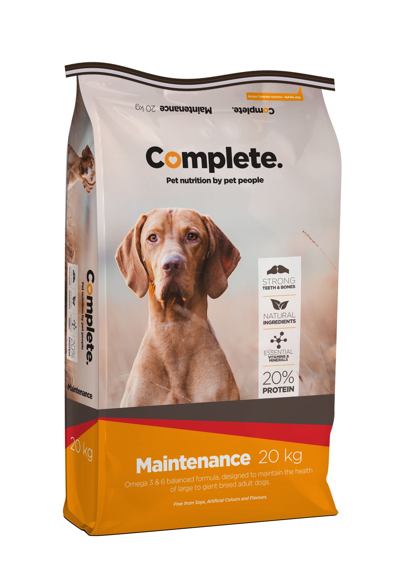Maintenance 20kg Complete Pet Food For Large & Giant breed adult dogs from Pets Planet - South Africa’s No1 Online Pet Store for premium pet products, best pet store near me, Dog food, pet food, dog wet food, dog bed, dog beds, washable dog bed, takealot dog bed, plush dog bed, Complete Pet Nutrition, Complete pet nutrition dog food, hills dog food, optimizor dog food, royal canin dog food, jock dog food, bobtail dog food, canine cuisine, acana dog food, best dog food, dog food near me, best dog food brands