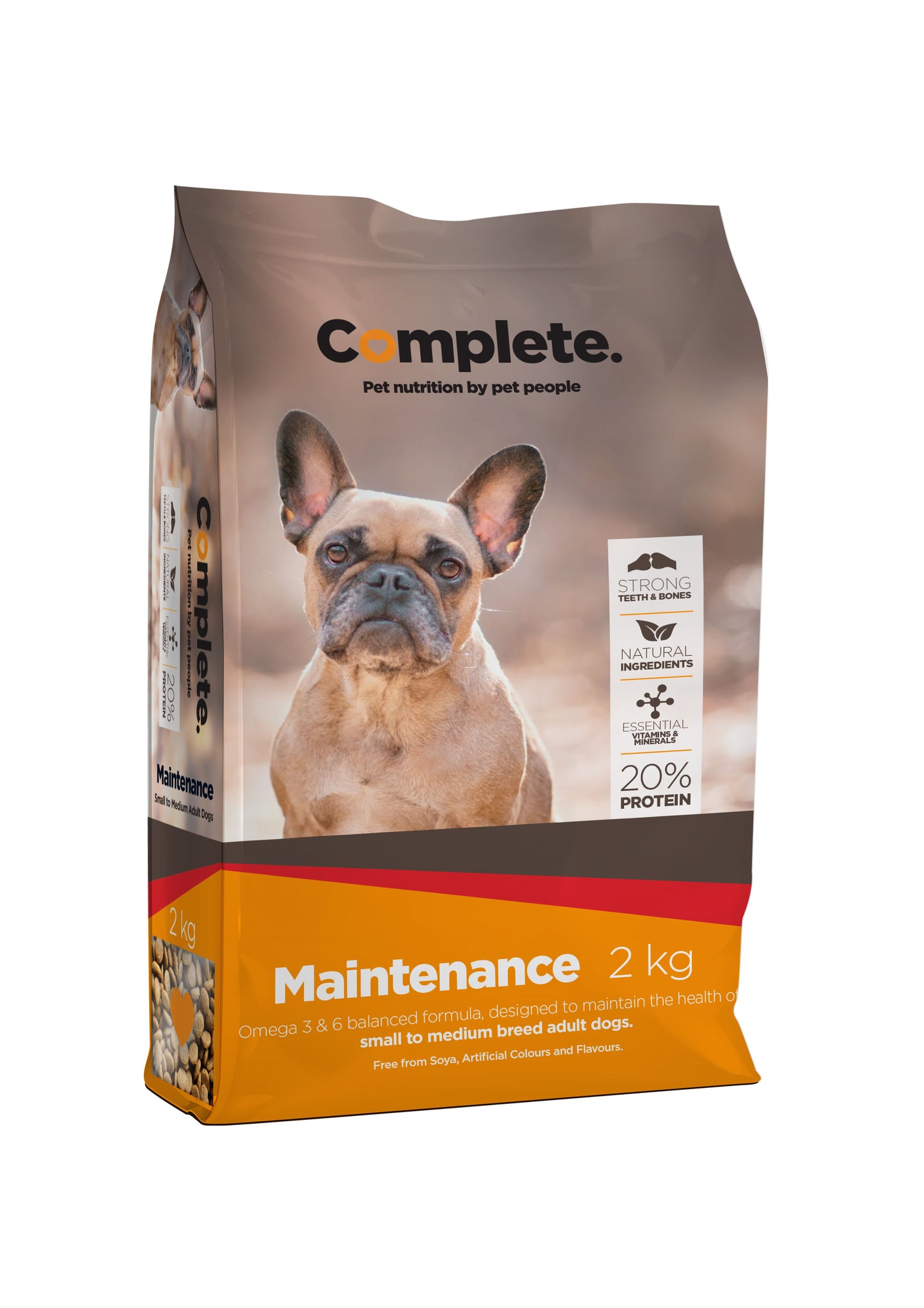 Maintenance 2kg Complete Pet Food For Small to Medium breed adult dogs from Pets Planet - South Africa’s Best Online Pet Store for premium pet products, best pet store near me, Dog food, pet food, dog wet food, dog bed, dog beds, washable dog bed, takealot dog bed, Complete Pet Nutrition, Complete pet nutrition dog food, hills dog food, optimizor dog food, royal canin dog food, jock dog food, bobtail dog food, canine cuisine, acana dog food, best dog food, dog food near me, best dog food brands