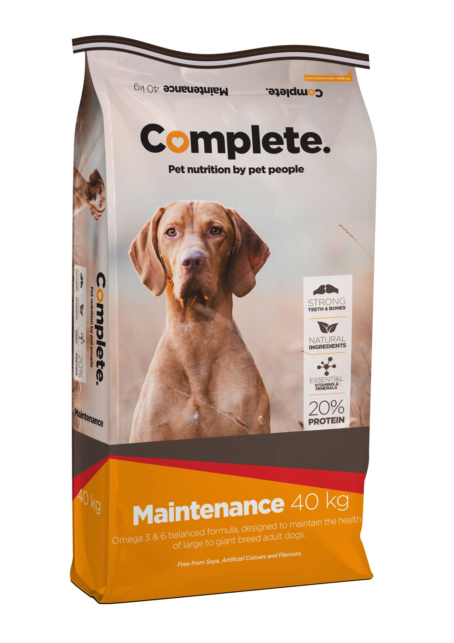 Maintenance 40kg Complete Pet Food For Large & Giant breed adult dogs from Pets Planet - South Africa’s No1 Online Pet Store for premium pet products, best pet store near me, Dog food, pet food, dog wet food, dog bed, dog beds, washable dog bed, takealot dog bed, plush dog bed, Complete Pet Nutrition, Complete pet nutrition dog food, hills dog food, optimizor dog food, royal canin dog food, jock dog food, bobtail dog food, canine cuisine, acana dog food, best dog food, dog food near me, best dog food brands