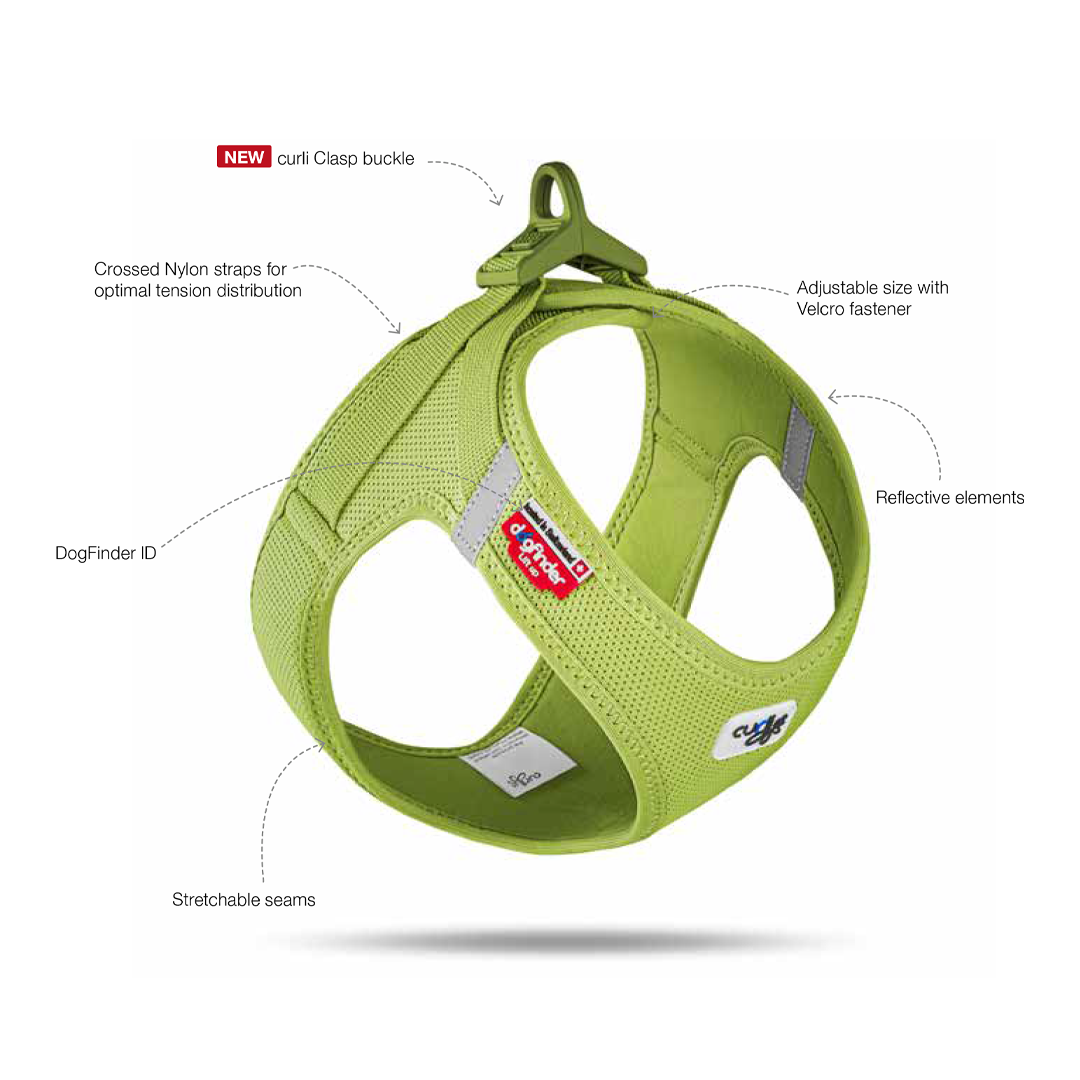 Curli Clasp Air Mesh Dog Harness for Smaller dog breeds Benefits image from Pets Planet - South Africa’s No.1 ePet Store for premium pet products, online pet shopping, best pet store near me, dog harness, dog harnesses, Curli Dog Harness, Curli Dog Harnesses, slow feeders, pet slow feeders, dog slow feeders, dog bowl, dog bed, dog beds, dog beds on sale, washable dog bed, takealot dog bed, plush dog bed, pet bed, iremia dog bed from a pet store Olivedale, pet store Bryanston, Pet Store Johannesburg