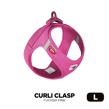 (L) Large Fuchsia Pink Curli Clasp Air Mesh Dog Harness for smaller dog breeds image from Pets Planet - South Africa’s No.1 ePet Store for premium pet products, online pet shopping, best pet store near me, dog harness, dog harnesses, Curli Dog Harness, Curli Clasp, Curli Dog Harnesses, dog bed, dog beds, dog beds on sale, washable dog bed, takealot dog bed, dog bed takealot, plush dog bed, calming dog bed, pet bed, iremia dog bed, pet store Olivedale, pet store Bryanston, Pet Store Johannesburg