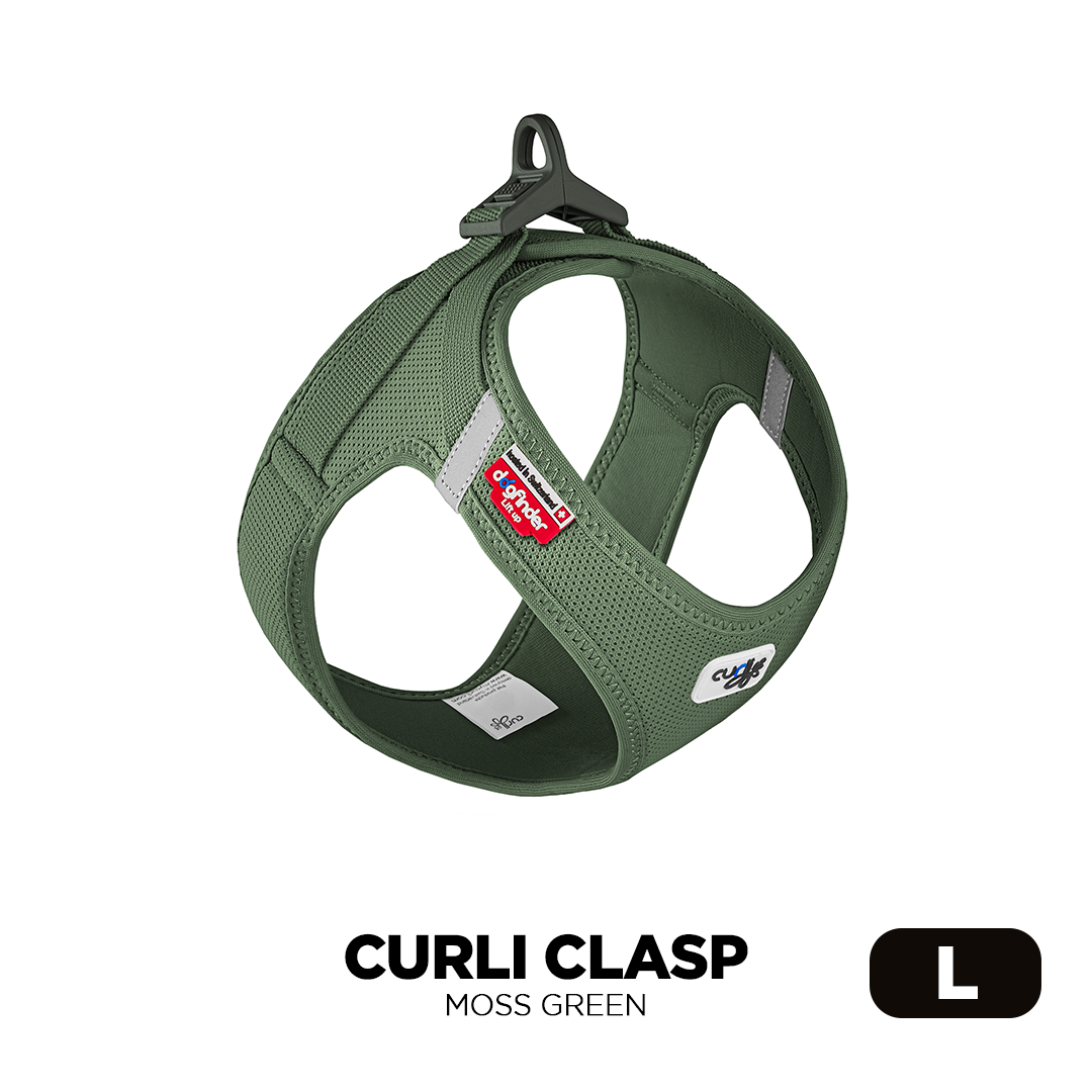 (L) Large Moss Green Curli Clasp Air Mesh Dog Harness for smaller dog breeds image from Pets Planet - South Africa’s No.1 ePet Store for premium pet products, online pet shopping, best pet store near me, dog harness, dog harnesses, Curli Dog Harness, Curli Clasp, Curli Dog Harnesses, dog bed, dog beds, dog beds on sale, washable dog bed, takealot dog bed, dog bed takealot, plush dog bed, calming dog bed, pet bed, iremia dog bed, pet store Olivedale, pet store Bryanston, Pet Store Johannesburg