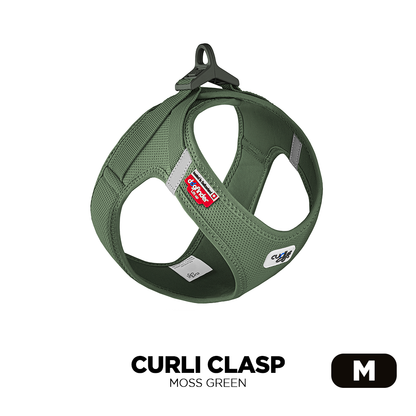 (M) Medium Moss Green Curli Clasp Air Mesh Dog Harness for smaller dog breeds image from Pets Planet - South Africa’s No.1 ePet Store for premium pet products, online pet shopping, best pet store near me, dog harness, dog harnesses, Curli Dog Harness, Curli Clasp, Curli Dog Harnesses, dog bed, dog beds, dog beds on sale, washable dog bed, takealot dog bed, dog bed takealot, plush dog bed, calming dog bed, pet bed, iremia dog bed, pet store Olivedale, pet store Bryanston, Pet Store Johannesburg