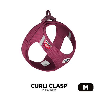 (M) Medium Ruby Red Curli Clasp Air Mesh Dog Harness for smaller dog breeds image from Pets Planet - South Africa’s No.1 ePet Store for premium pet products, online pet shopping, best pet store near me, dog harness, dog harnesses, Curli Dog Harness, Curli Clasp, Curli Dog Harnesses, dog bed, dog beds, dog beds on sale, washable dog bed, takealot dog bed, dog bed takealot, plush dog bed, calming dog bed, pet bed, iremia dog bed, pet store Olivedale, pet store Bryanston, Pet Store Johannesburg